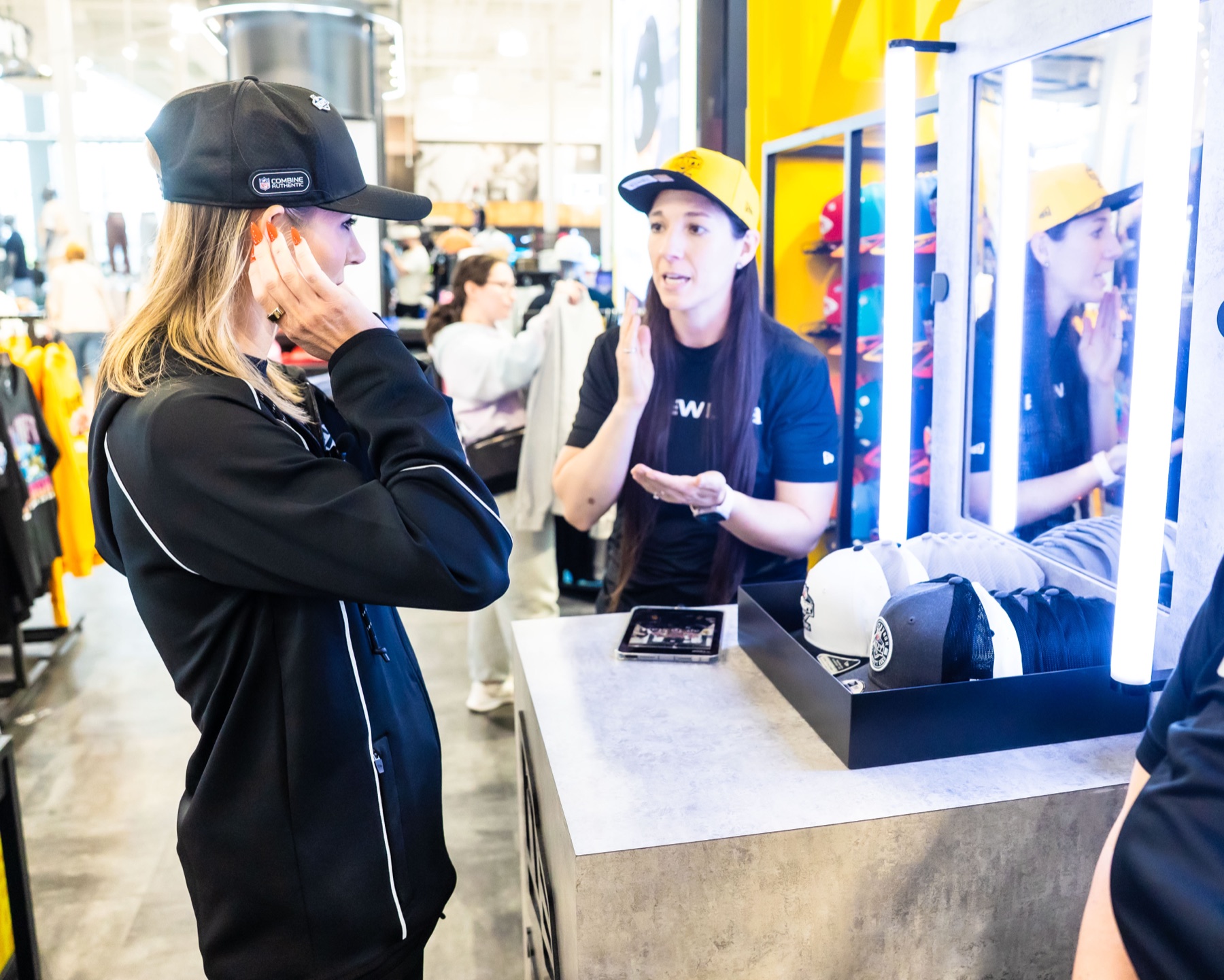 New Era activation crowd