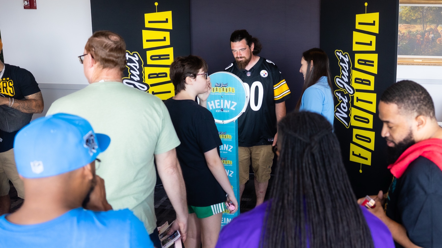 Crowd at the Vox Media and Heinz brand activation