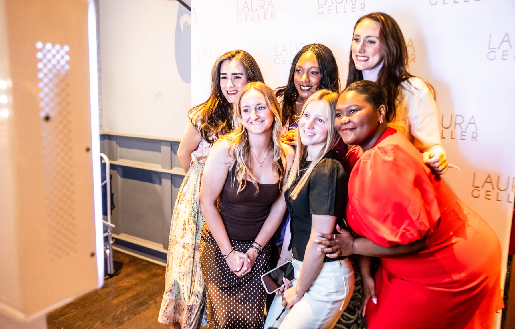 A recent DigiBooths photo experience at a Queens event
