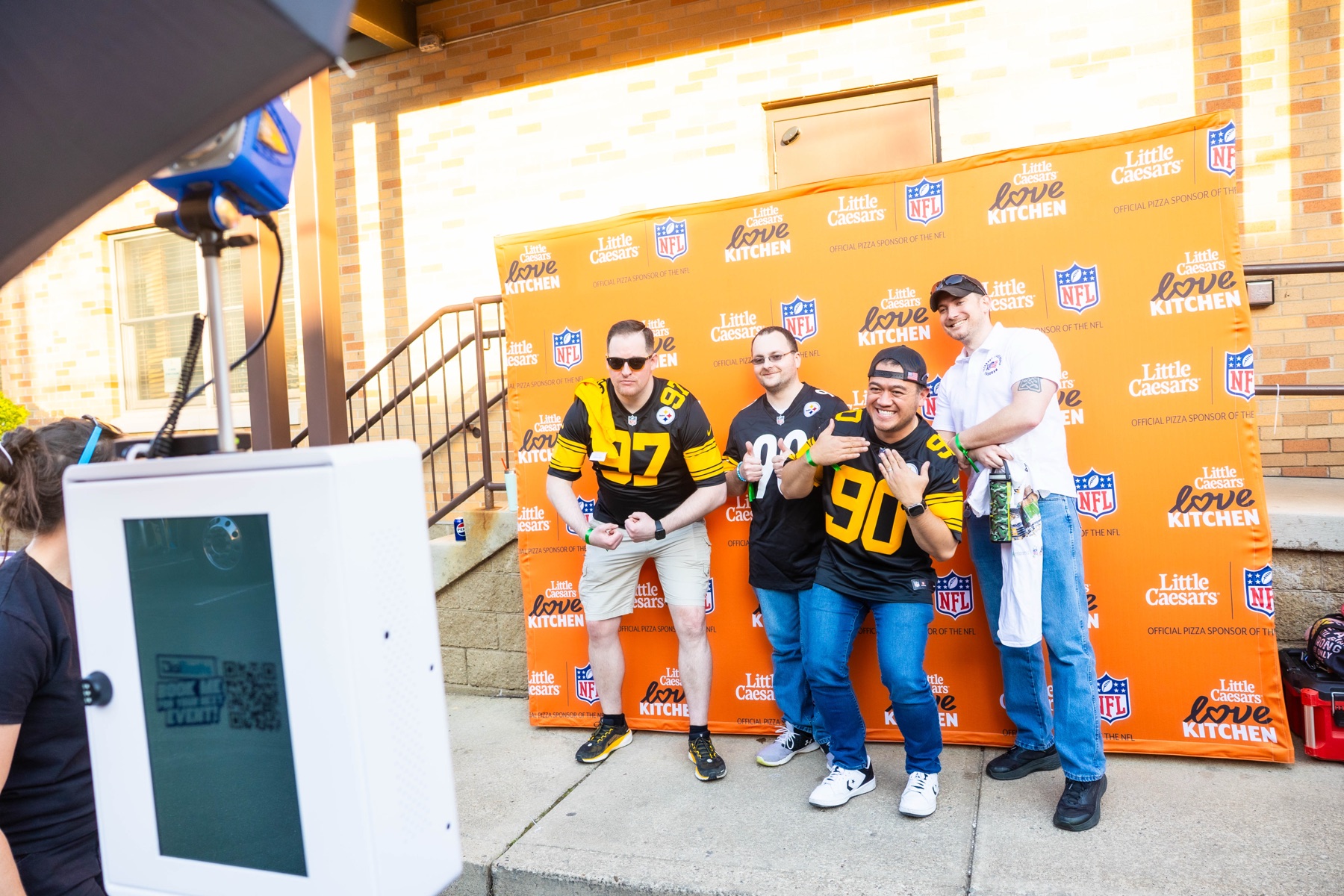 A recent DigiBooths photo experience at a New York event