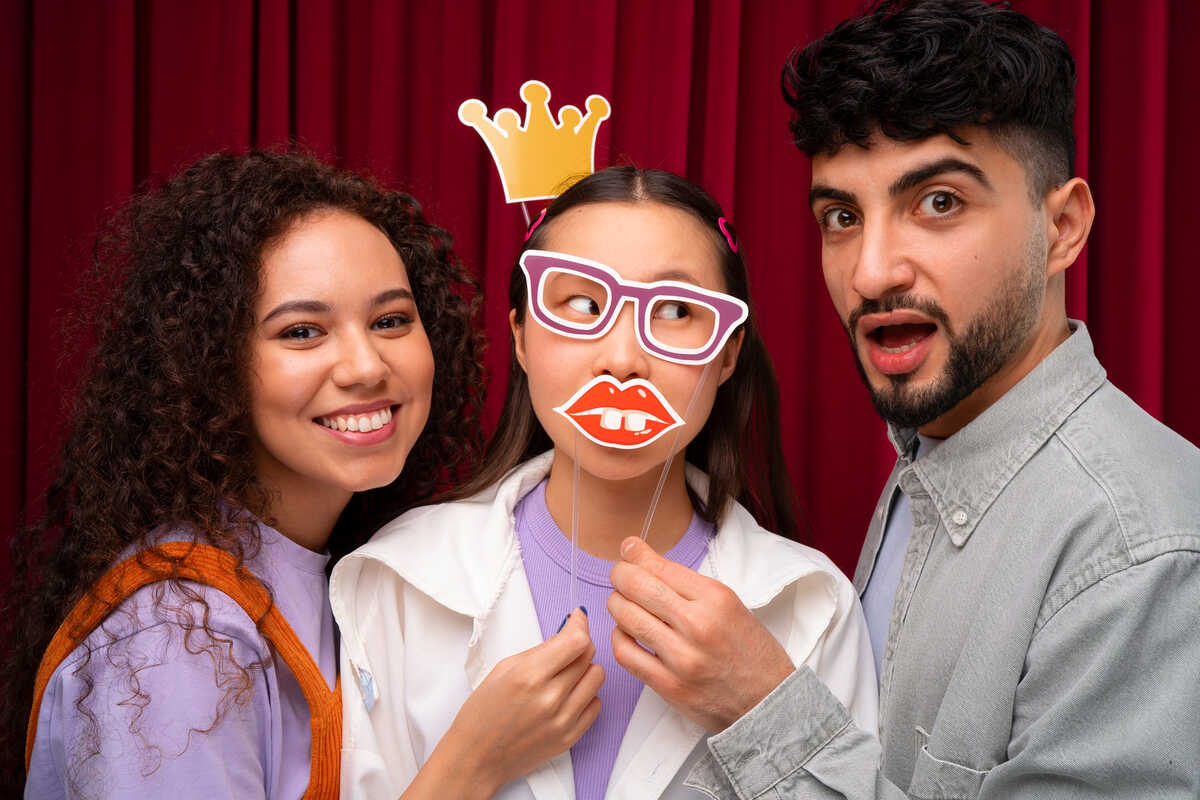 The image shows well well-planned Photo Booth Experience