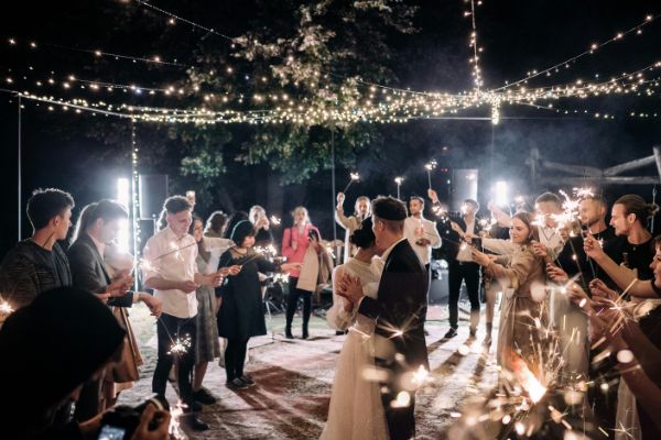 Entertaining guests is a top focus in wedding planning tips
